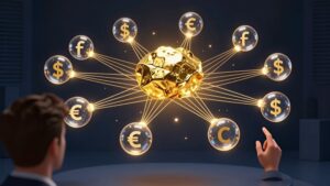 Золото против валют: стратегии кросс-анализа 2026 Золото против валют стратегии кросс-анализа 2026 тематическая иллюстрация Трейд Инвест Капитал